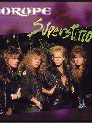 Europe Superstitious vinyl used, rock