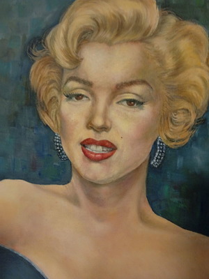 Oil Painting on Canvas 40x30 cm like new
