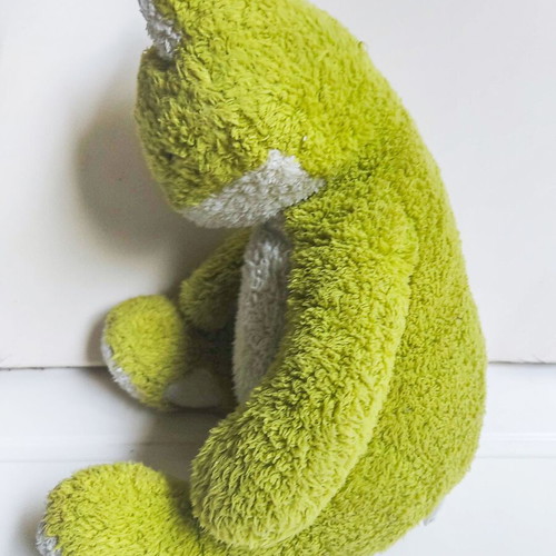 Plush frog toy used 40 cm soft stuffed animal doll