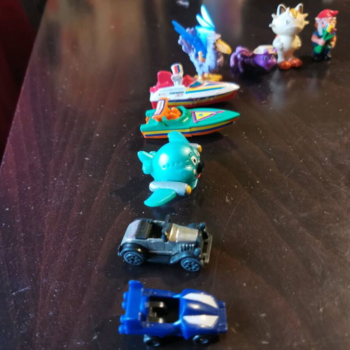 Vintage collection of 41+ used Kinder Surprise toys