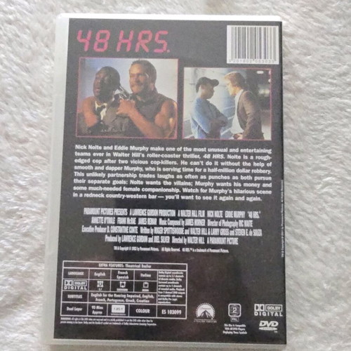 48hrs DVD like new with Greek subtitles