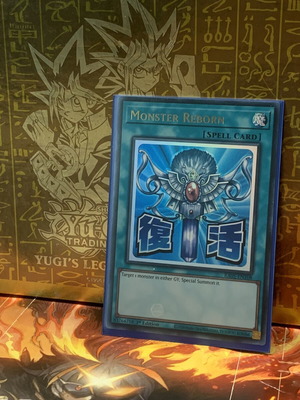 Yu-Gi-Oh! Monster Reborn κάρτα καινούργιο