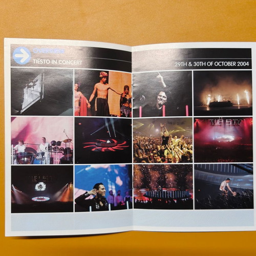 Tiësto In Concert 2004 DVD collector's edition used, 2 DVDs + booklet