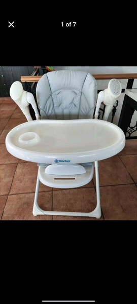 High chair and electric swimg