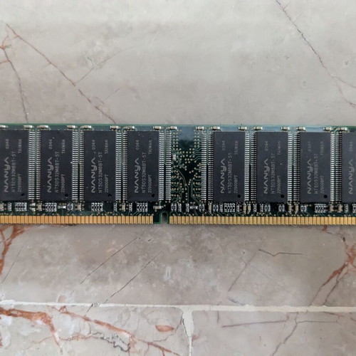 Nanya 512MB DDR1 PC3200 400MHz DIMM 184-pin memory used