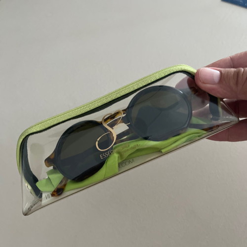 Essequadro Eyewear handmade sunglasses used, brown