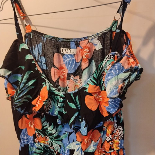 Floral dress like new, multicolor, size L