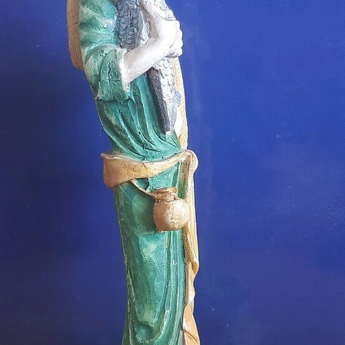 Chinese Fisherman Figurine used, 22cm