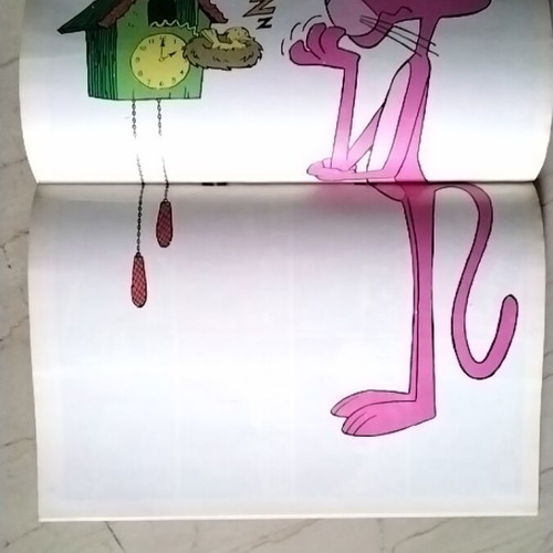Pink Panther 4 comic book used with poster