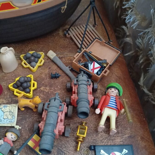 Playmobil Pirate Ship like new
