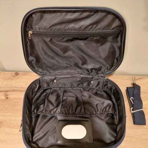 Beauty case blue Goldenbell used