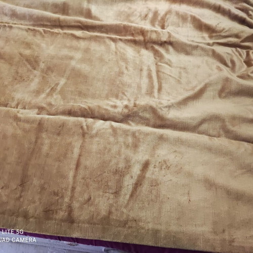 Velvet curtains used, set of 3 pieces