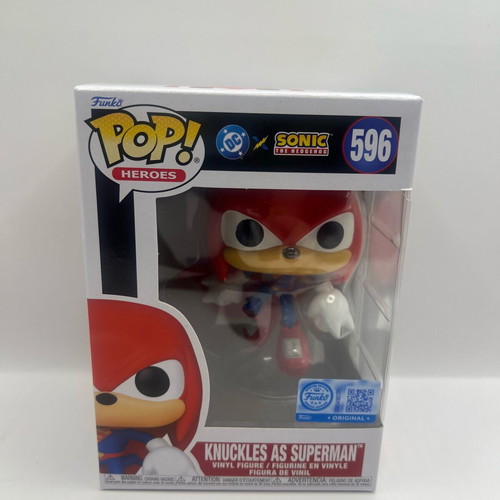 Funko Pop! Heroes Knuckles as Superman vinyl figure new