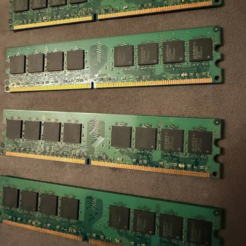Kingston DDR2 RAM 4GB (4x1GB) 667MHz used for desktop