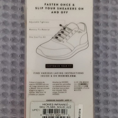 Hickies shoelaces gold color, new, pack of 14