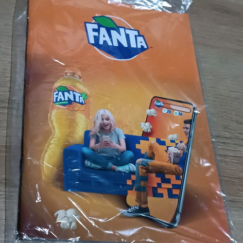 Fanta notebook new collectible