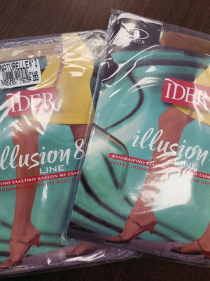Ider Illusion 8 Tights New, Pack of 2, Beige