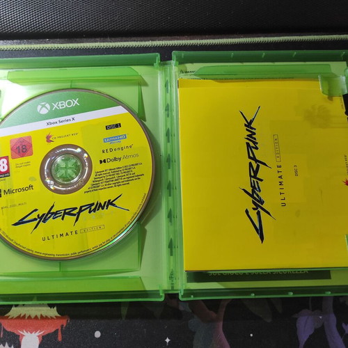 Cyberpunk 2077 Ultimate Edition Xbox Series X like new, English version