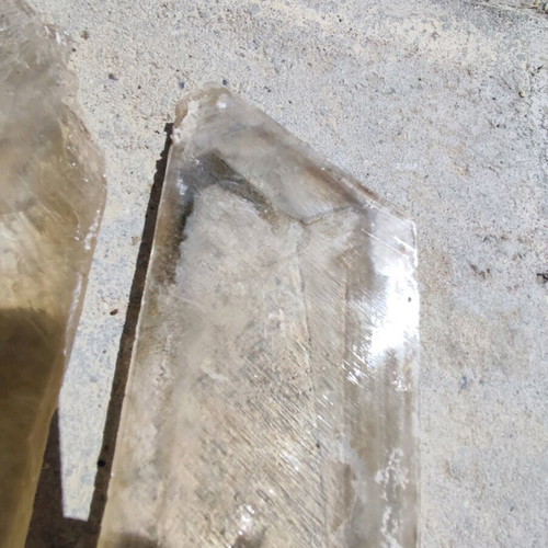 Natural Crystal Stone Mariaglas Mineral Decoration like new