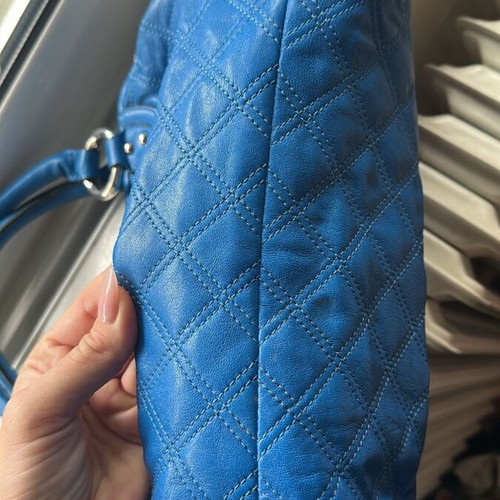 Marc Jacobs Stam shoulder bag like new, blue leather