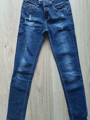 Stradivarius Skinny Fit Jeans like new dark blue size 36