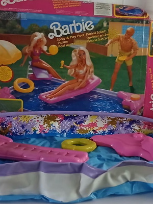 Barbie πισίνα μεταχειρισμένη, με ελλείψεις
