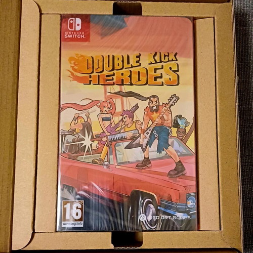 Double Kick Heroes Steelbook Edition Nintendo Switch new
