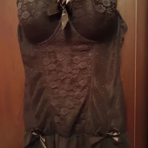 Black sexy bustier corset new, unworn