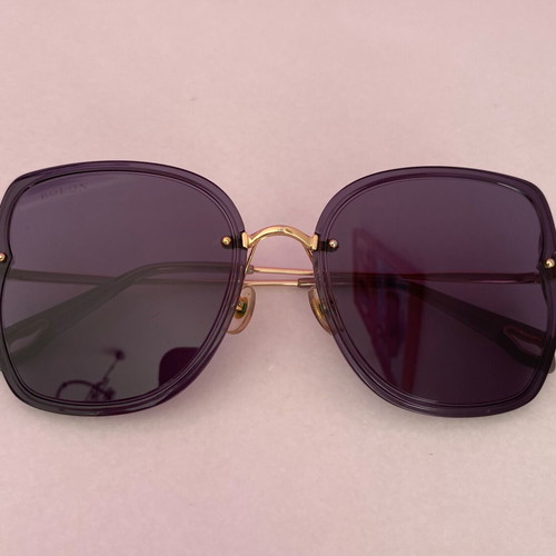Bolon Eyewear sunglasses like new, metal frame, purple grey lenses
