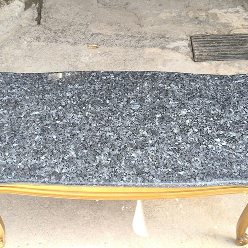 Vintage coffee table with marble top like new