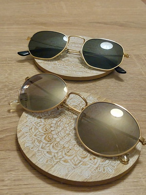 Γυαλιά ηλίου mati-mati σαν καινούργια, σετ 2 με μεταλλικό σκελετό