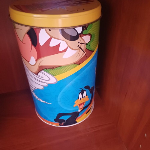 Vintage Apple Funderwear Looney Tunes Metal Box with Bugs Bunny