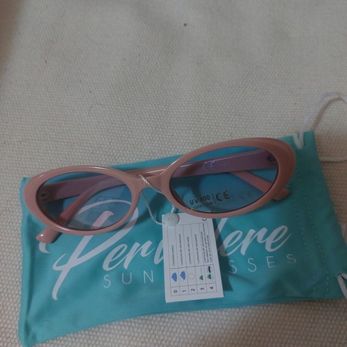 Pervedere sunglasses new, pink nude color