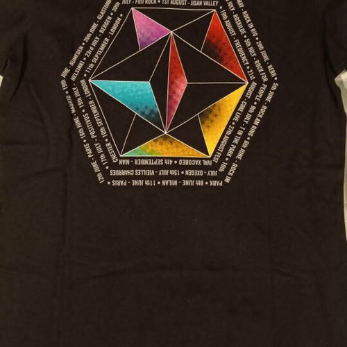 Muse The Resistance Tour Europe 2010 T-shirt size small like new