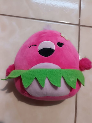 Squish Mallows Mystery Squad Flamingo children's doll like new