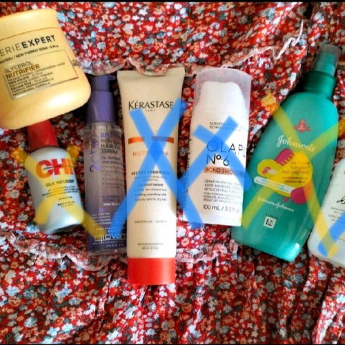 Hair care products like new