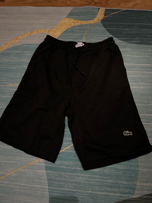 Lacoste Черни Мъжки Къси Панталони Large Нови