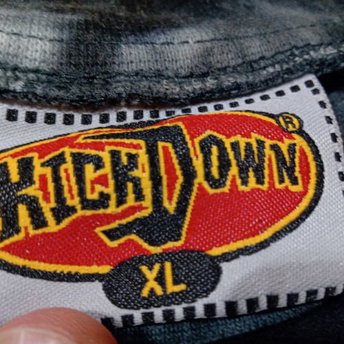 KickDown Vintage Long Sleeve Shirt XL Like New Streetwise