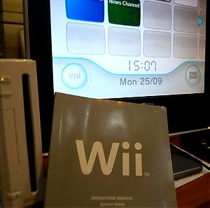 Nintendo Wii + Wii sports + Manual + IR bar