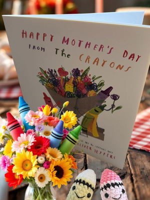 Happy Mothers Day From Crayons βιβλίο καινούργιο στα Αγγλικά