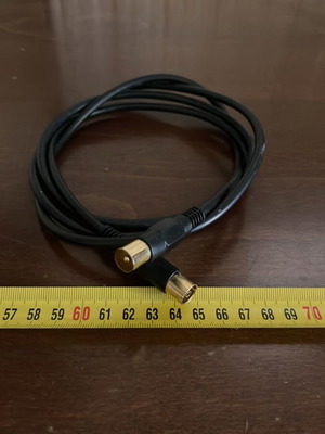 Antenna cable male to female 1.5m like new