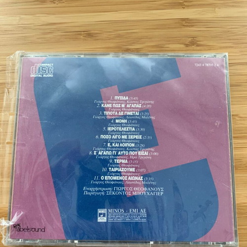 Evridiki Poso Ligo Me Xereis CD like new, pop