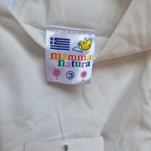 Summer dress for 3 years old, size 98cm, new, white and pink