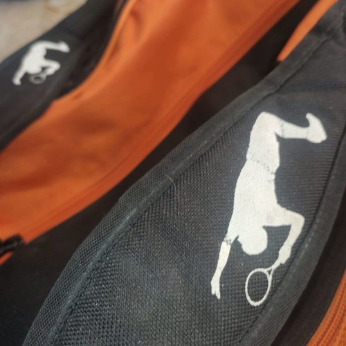 Boris Becker tennis racquet bag used