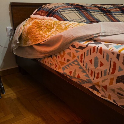 Varagkis bed used, dimensions 1.65×2 m