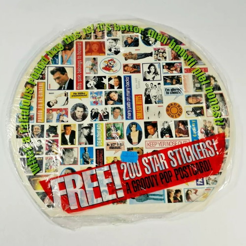 90s Star Stickers from Smash Hits Magazine like new