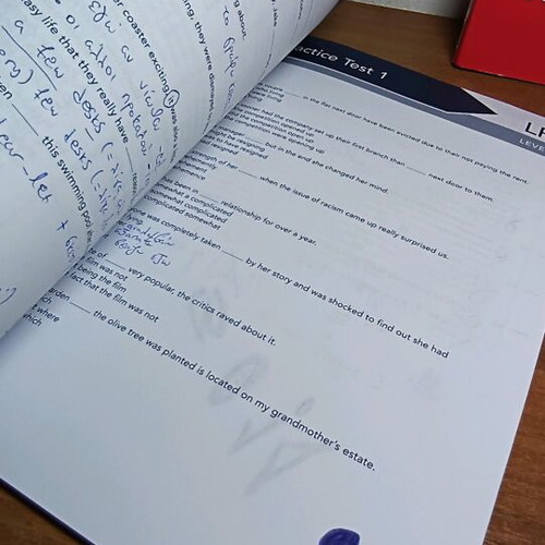 Foreign language school books used, set of 2