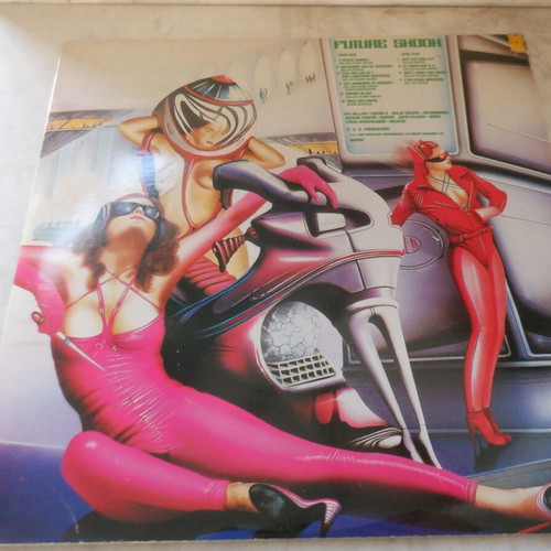 Gillan Futureshock LP vinyl like new, rare English pressing