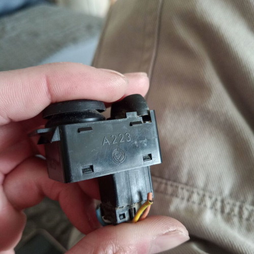 Button for electric mirrors for Fiat, ALFA, A223 used
