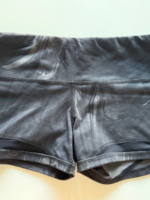 Abercrombie & Fitch women's training shorts size Small like new, black and gray